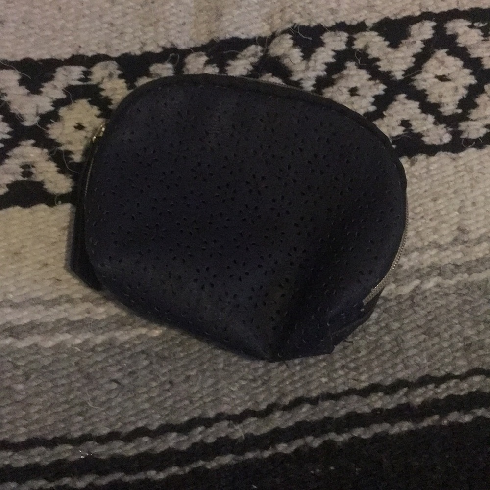 Dark blue pouch